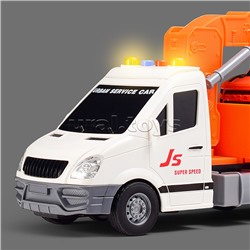 Машина "Грейдер" 1:16 (свет, звук) в коробке