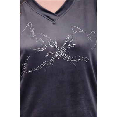 Костюм с брюками Велюр НАТАЛИ, 1231404