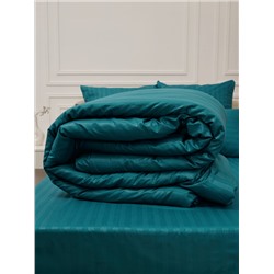 Пододеяльник Микрофибра Страйп - Морская волна