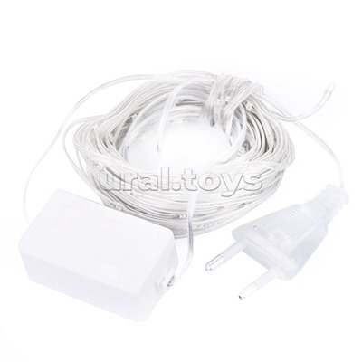 Электрогирлянда светодиодная Роса, 5 м, 50 ламп, зеленый