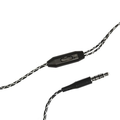 Проводные наушники с микрофоном внутриканальные Dialog ES-F15 Jack 3,5  (black)