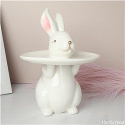 Фигурка Кролик 20 см / YZ19306 /уп 12/24/ фарфор