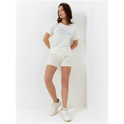 Шорты - боксеры женские MINAKU, экрю, размер 48