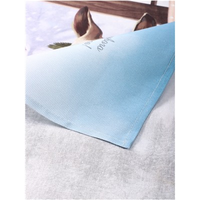 Набор кухонных полотенец «Доляна. Зимняя сказка»: 35×60 см-2 шт., 100% хлопок, рогожка, 160 г/м²