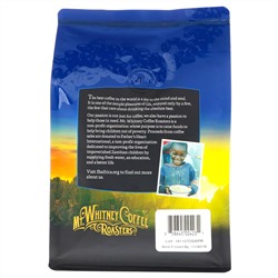Mt. Whitney Coffee Roasters, органический кофе из Перу без кофеина, средней обжарки, зерновой, 340 г (12 унций)