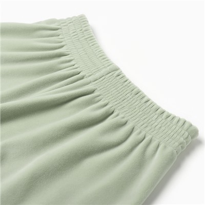 Костюм детский (футболка, шорты) KAFTAN Plushy, размер 30 (98-104 см), зелёный