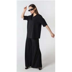 Фуфайка (футболка) Гретта-2 (Черный)