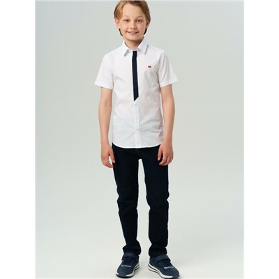 Сорочка текстильная для мальчиков (slim fit)
