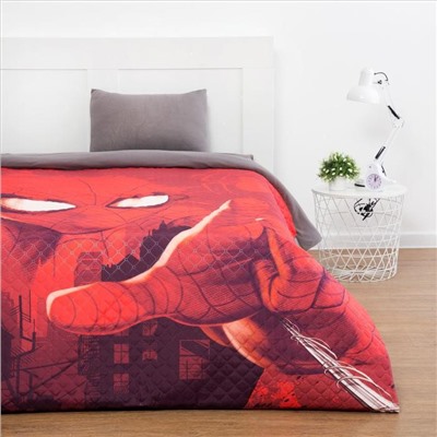 Покрывало 1.5 сп «Человек-паук» 145×210 см, микрофибра