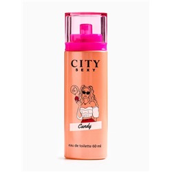 Туалетная вода женская City Sexy Candy, 60 мл