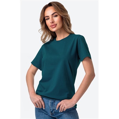 Женская базовая хлопковая футболка Happyfox