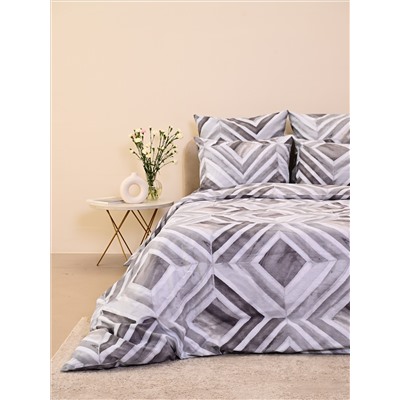 Пододеяльник бязь люкс на молнии - Ромбы