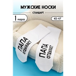 Носки стандарт Папа отдыхает НАТАЛИ, 1093810
