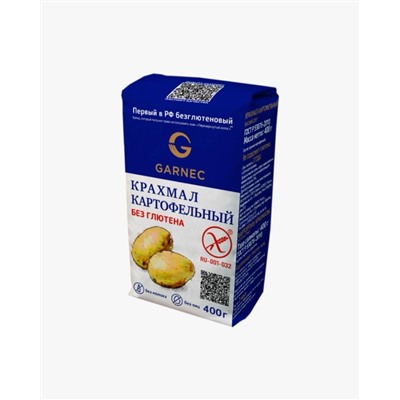 Крахмал картофельный Гарнец без глютена 400 гр.