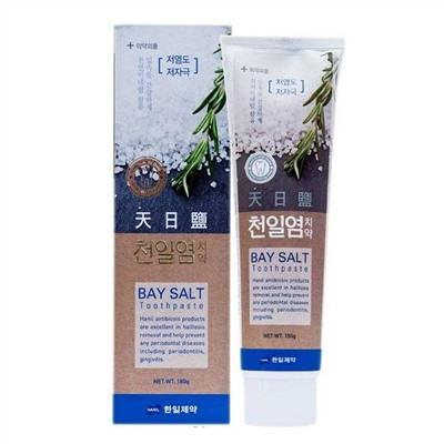 520199 Hanil Зубная паста c натуральной морской солью / Bay Salt Toothpaste, 180 мл