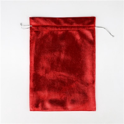 Мешочек подарочный новогодний парча «Метель», 20×30 см ± 1.5 см