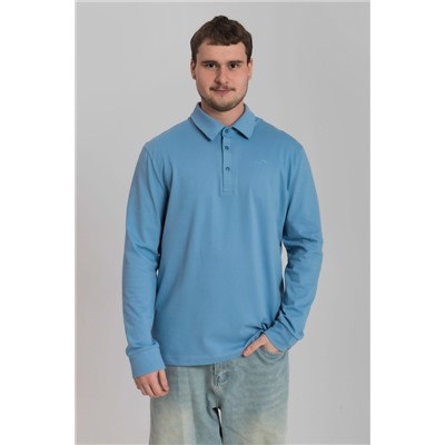 Лонгслив-поло М124018ВШг