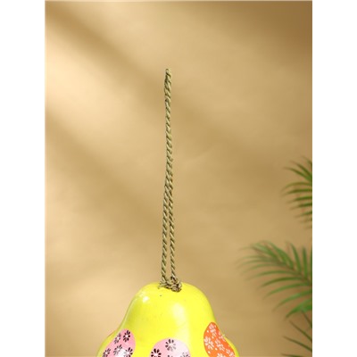 Подвесной декор «Скворечник-грибок», 22×15×15 см, дерево, зелёный