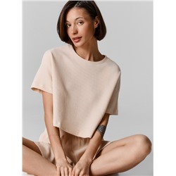 КОМПЛЕКТ ЖЕНСКИЙ (ДЖЕМПЕР, ШОРТЫ) 592608