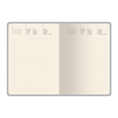 Ежедневник недатированный А6+ 256 стр. "Black&White.Горошек" 3-742/01 Bruno Visconti