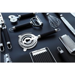 Стрейнер Доляна Venus, нержавеющая сталь, цвет чёрный