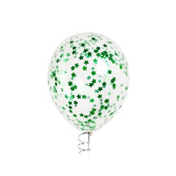 Конфетти «Звезда», зелёные, металлик, 1.5 см, 50 г