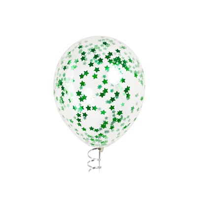 Конфетти «Звезда», зелёные, металлик, 1.5 см, 50 г