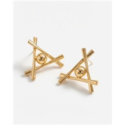 Стильные серьги