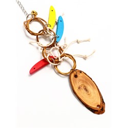 Игрушка для птиц «Фантазия» микс цветов