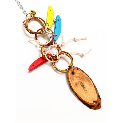 Игрушка для птиц «Фантазия» микс цветов