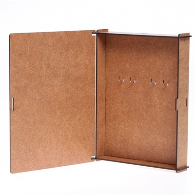 Ключница настенная - шкатулка «Правила дома», 26×20 см