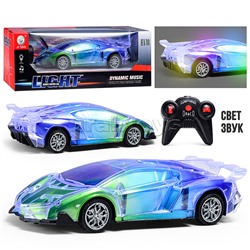 Машина "Мега скорость" р/у, 27 MHz, в коробке