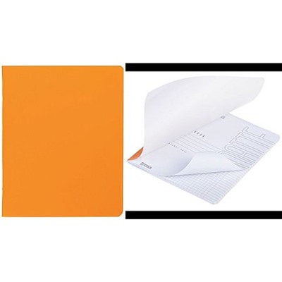 Тетрадь  48л клетка "SoloMatte.Шафран" Soft-touch (092731) Хатбер