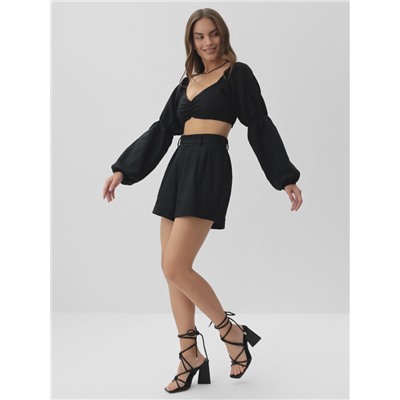 Шорты женские MIST, чёрные, размер L