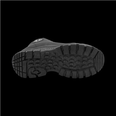 Ботинки на меху Н965-1 черные п/п