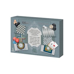 Набор игр «100 настольных игр», 2-6 игроков, 6+