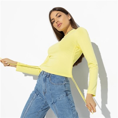 Лонгслив, Акцентная штучка (juicy lemon)