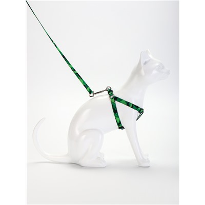 Комплект «Камуфляж», ОШ 16.5-27, ОГ 21-35 см, 120×1 см, капрон, зелёный