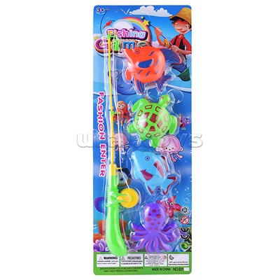 Набор рыбалка "Попробуй поймай-2!" на листе