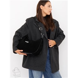 Сумка женская кожаная 91183MSS black Velina Fabbiano-Safenta  в Новосибирске