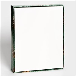 Коробка под 12 конфет новогодняя «Шишки», 19×15×3.5 см