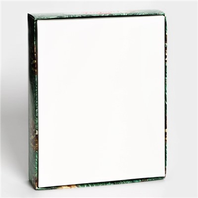 Коробка под 12 конфет новогодняя «Шишки», 19×15×3.5 см