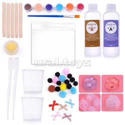 Набор творческая мастерская "Создай светящийся сквиш" в коробке