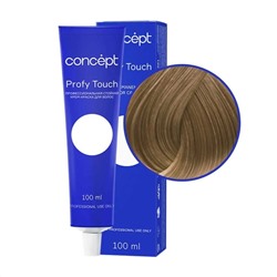 Concept Profy Touch 8.7 Профессиональный крем-краситель для волос, тёмный бежевый блондин, 100 мл 19017