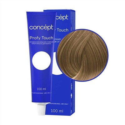 Concept Profy Touch 8.7 Профессиональный крем-краситель для волос, тёмный бежевый блондин, 100 мл 19017