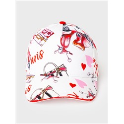 Кепка текстильная для девочек