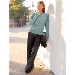 Джемпер из пряжи с кашемиром