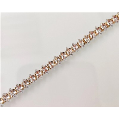 Браслет с цирконами