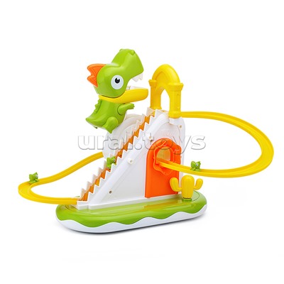 Игровой набор-трек "Динозаврик поднимается по лестнице" в коробке