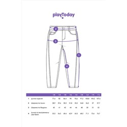 Брюки PLAYTODAY, 1046404